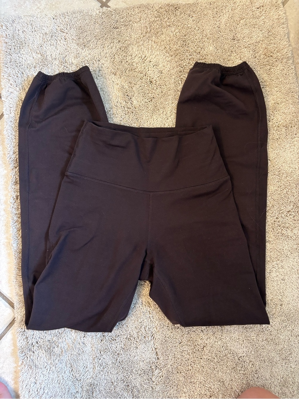 aerie brown cinched Leggings